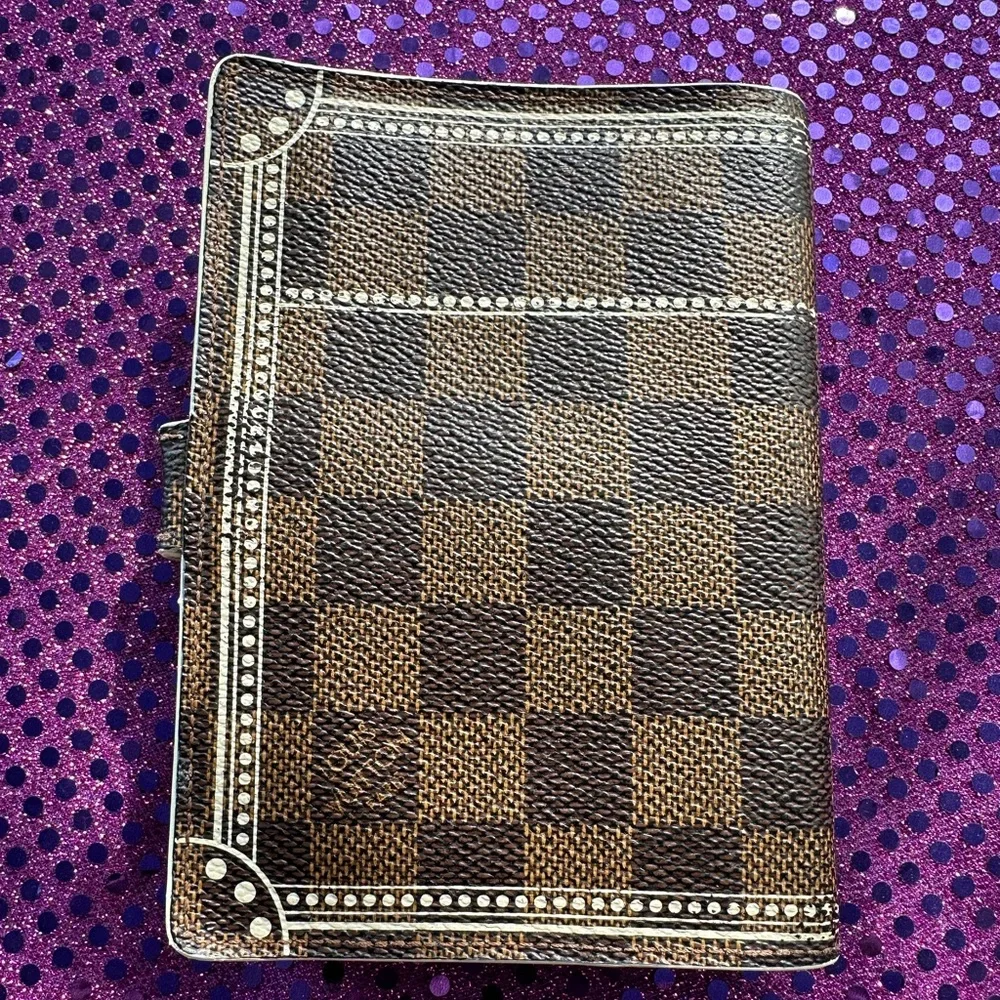🐳Louis Vuitton Agenda PM Trunks Fonctionnel Damier Ebene canvas (limit.edition)